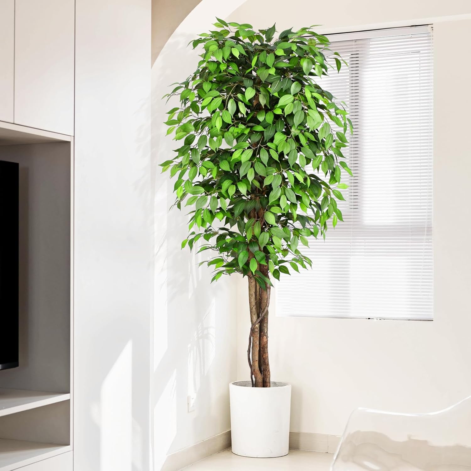 Lifelike Artificial Ficus Tree - огляд і ціна Monstera Adansonii