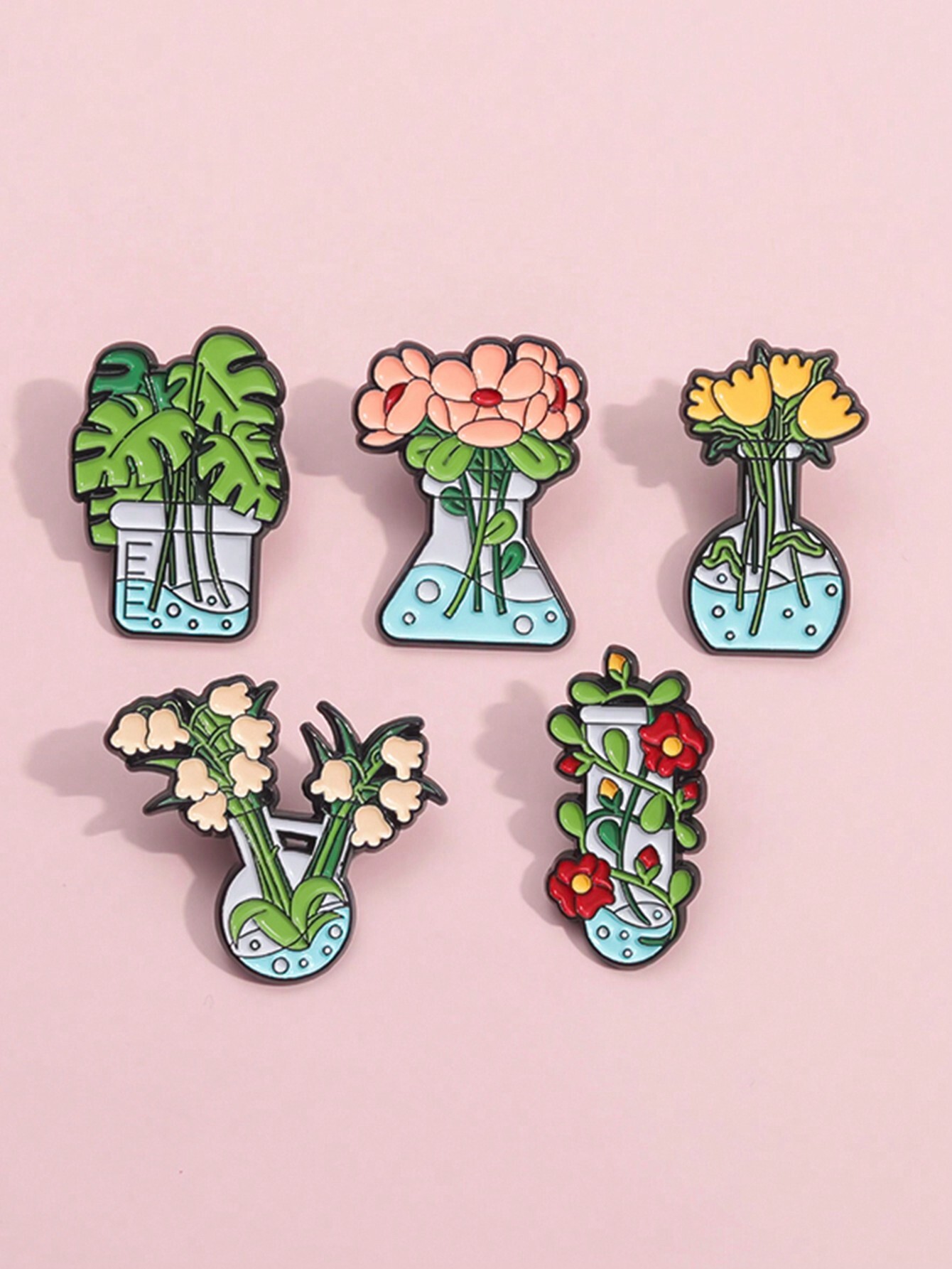 QIHOO 5pcs Cartoon Green Potte - огляд і ціна Aloe Vera Pot