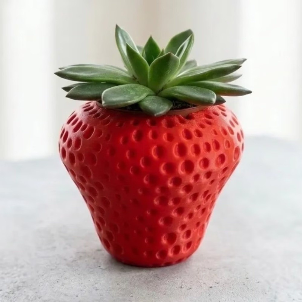 Plastic Fruit Flower Pot 3D Pr - огляд і ціна Echeveria Succulent