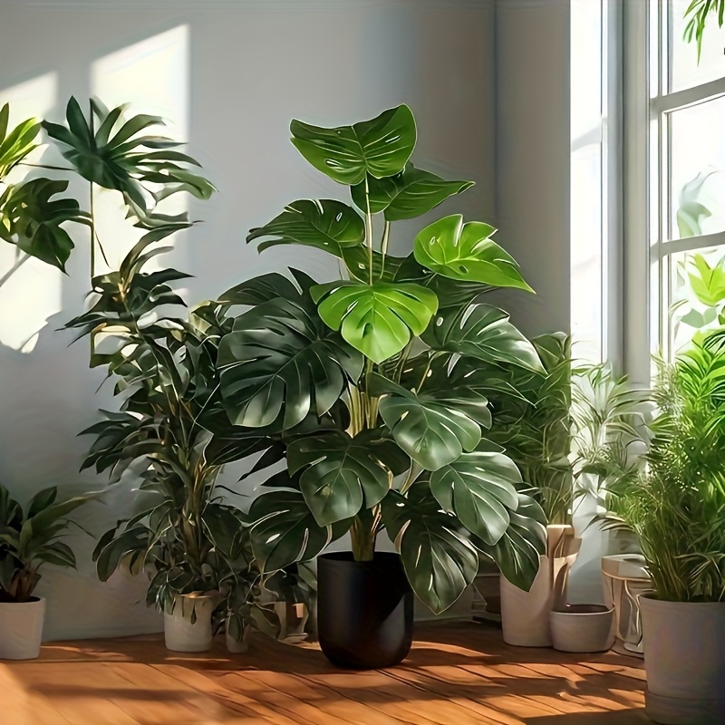 Artificial Monstera Palm Tree  - огляд і ціна Monstera Adansonii