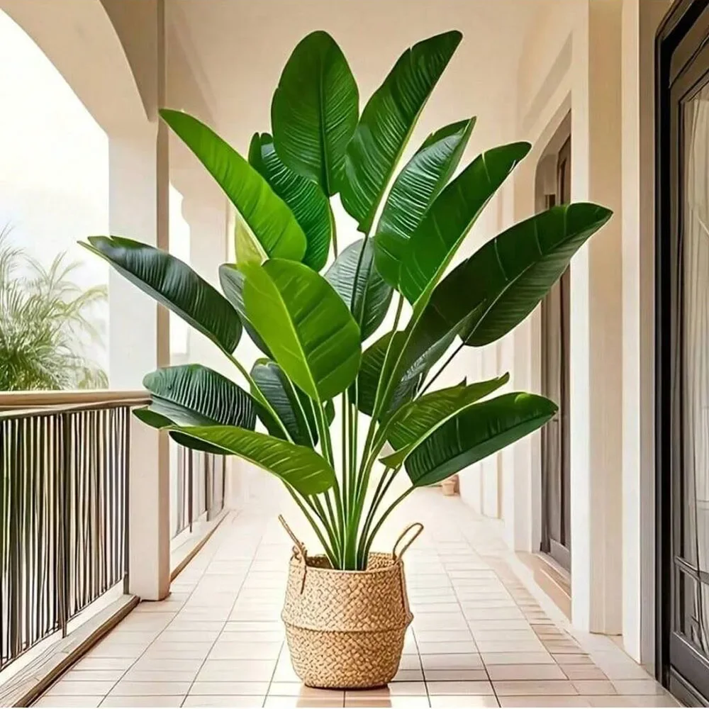 1pc 18 Leaves Artificial Plant - огляд і ціна Monstera Adansonii