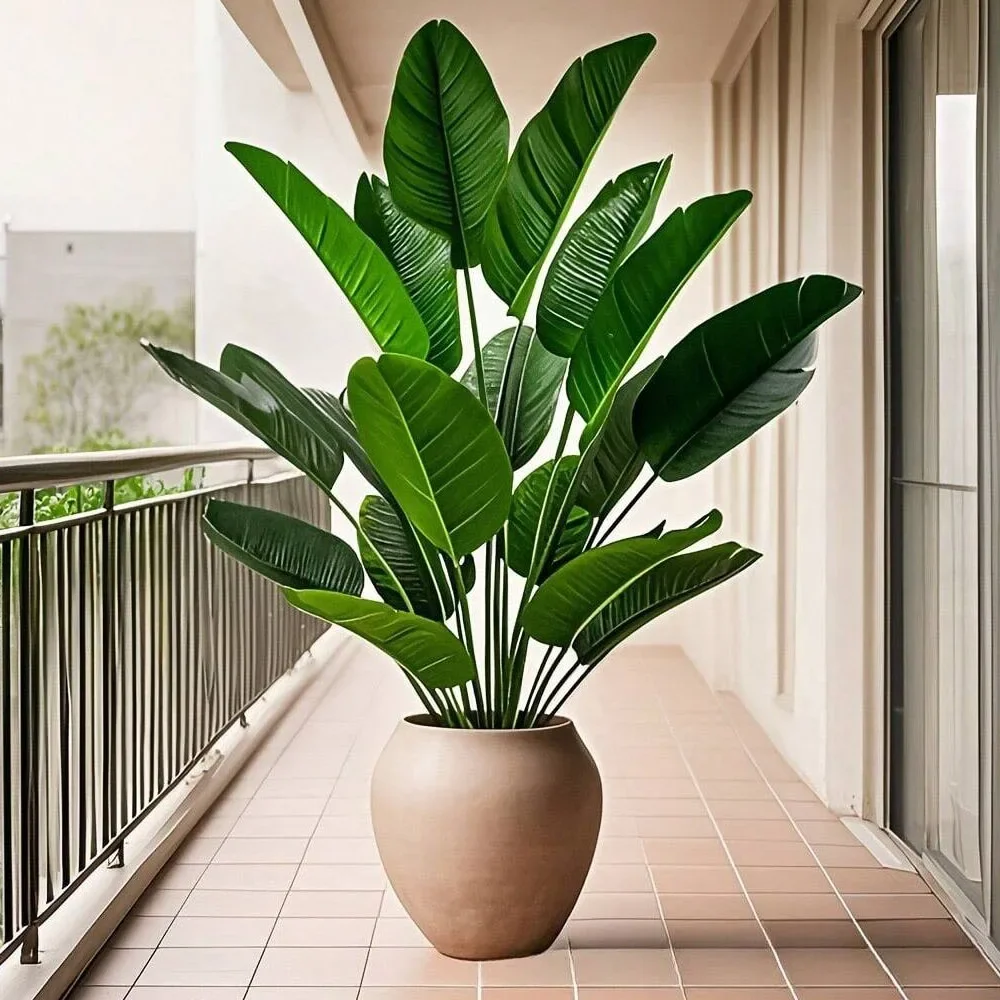 1pc 18 Leaves Artificial Plant - огляд і ціна Monstera Adansonii