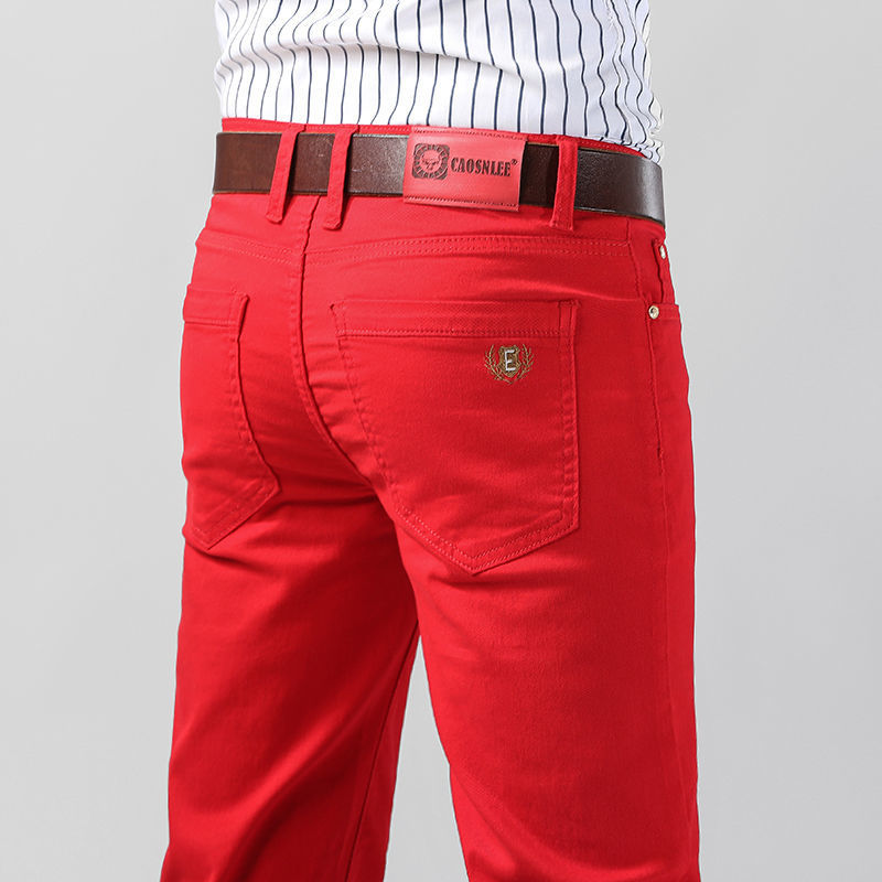 Men's Colorful Denim Stretch S - огляд і ціна Aglaonema Red