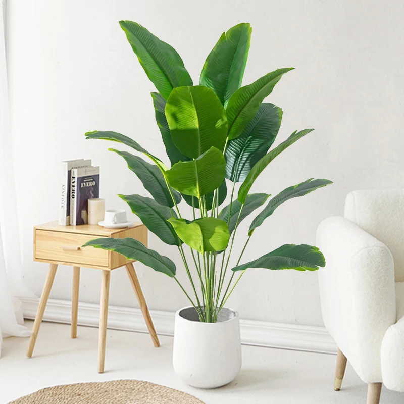 1pc Artificial Plants Large Tr - огляд і ціна Monstera Adansonii